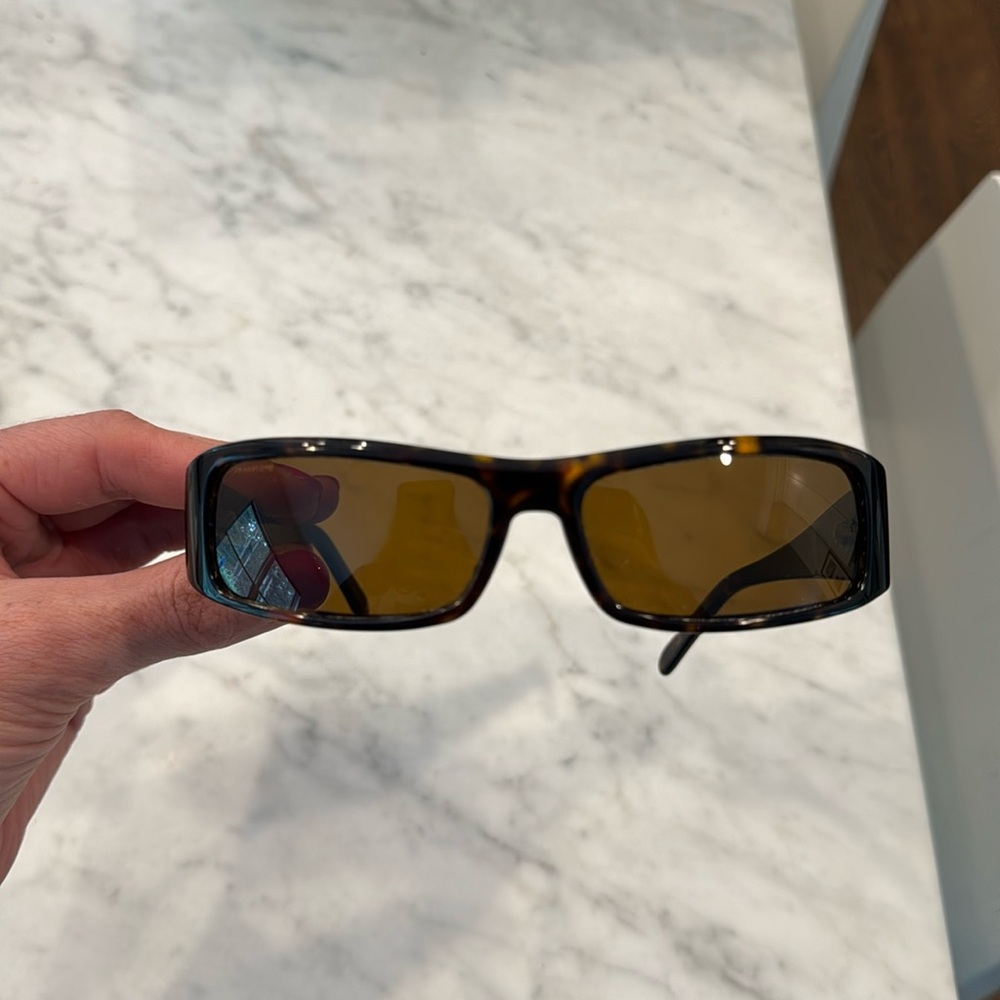 Prada Sunglasses, vintage 1990, unisex, tortoise